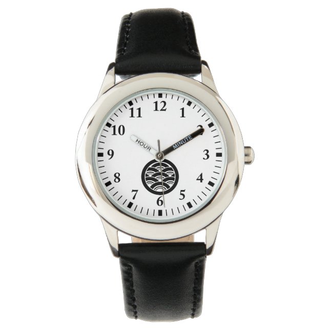 Overlapping waves in circle watch (Front)