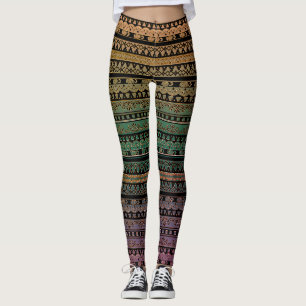 Overlay of Lace Leggings