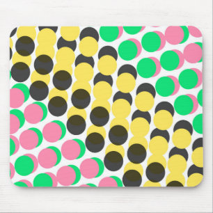 Overlayed Dots Mouse Pad