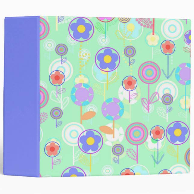 Overlayer Flowers Binder (Front/Spine)