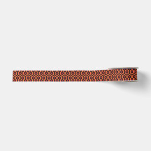 Overlook Carpet Orange and Black Ribbon Grosgrain Ribbon