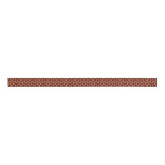 Overlook Carpet Orange and Black Ribbon Grosgrain Ribbon