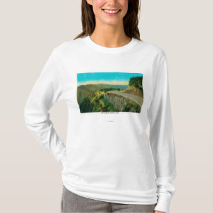Overlooking Castaic CreekRidge Route, CA T-Shirt