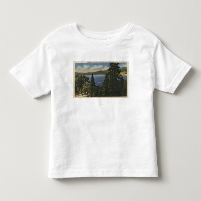Overlooking Emerald Bay Toddler T-shirt (Front)