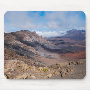overlooking haleakala crater from rim mouse pad