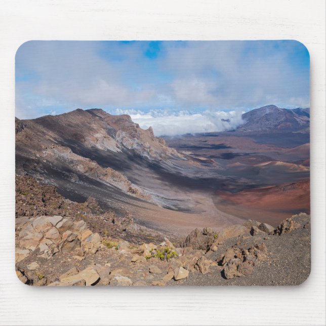 overlooking haleakala crater from rim mouse pad (Front)