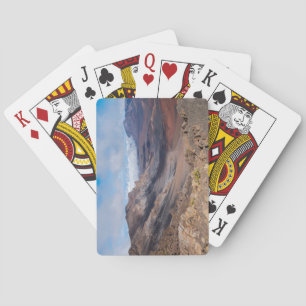 overlooking haleakala crater from rim playing cards