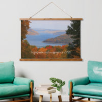 Overlooking Kinzua Lake Rustic Scenic Decorative