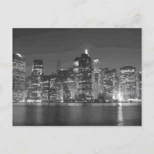 Overlooking the Bay City Postcard