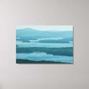 Overlooking Winnipesaukee Canvas Print