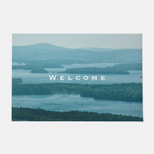Overlooking Winnipesaukee Doormat