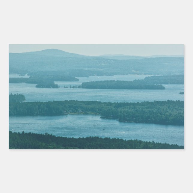 Overlooking Winnipesaukee Sticker (Front)
