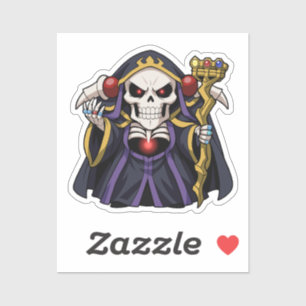 Overlord Chibi Ainz Ooal Gown Art