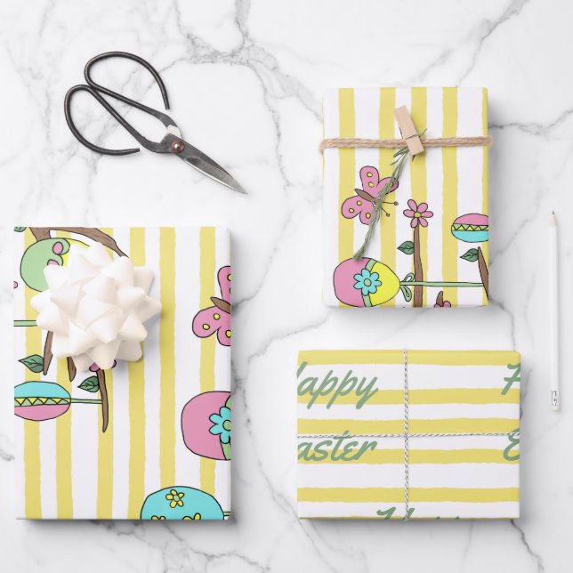 overnight wrapping paper sheet (Front)