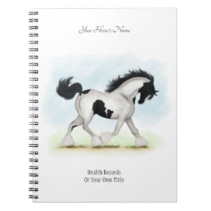 Overo Gypsy Personalized Horse Owner's Journal