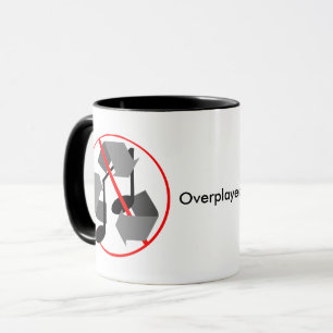 Overplayed Recycled Music Mug