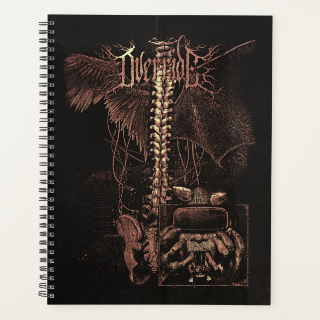 Override - Techno-Goth Streetwear Design Planner (Front)