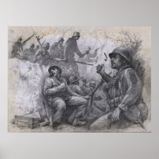 Overrun on Hill 468 Poster