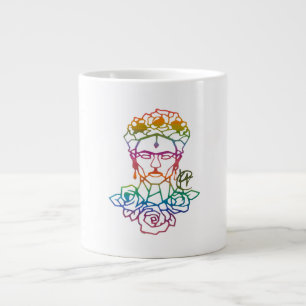 Oversized Mug of Frida Kahlo Women's History Month