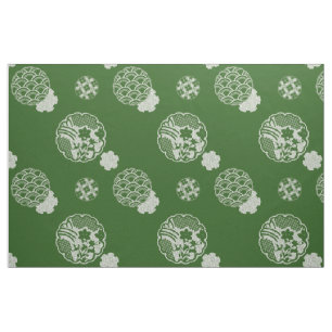Oversized pattern kimono Japanese fabric