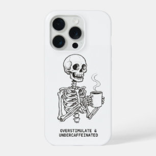 Overstimulated & Undercaffeinated Phone Case