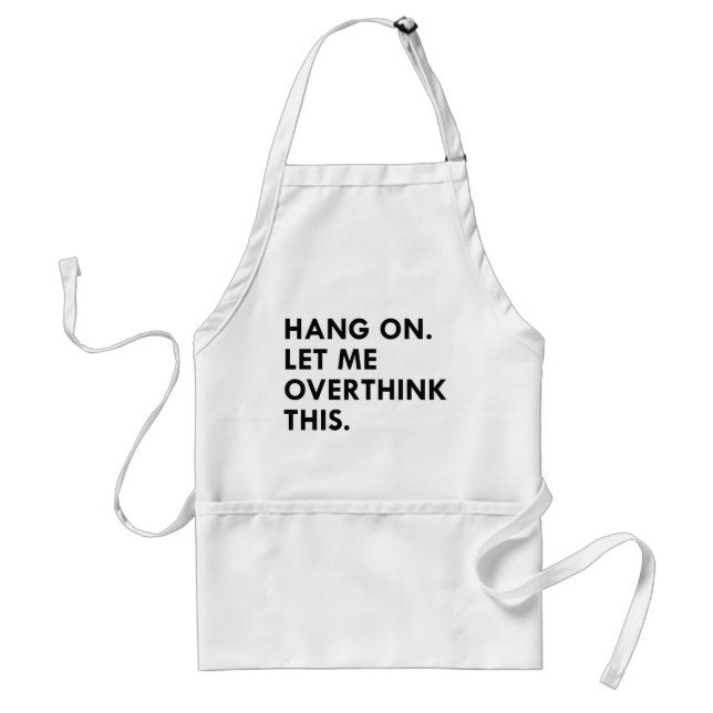 Overthink Standard Apron (Front)