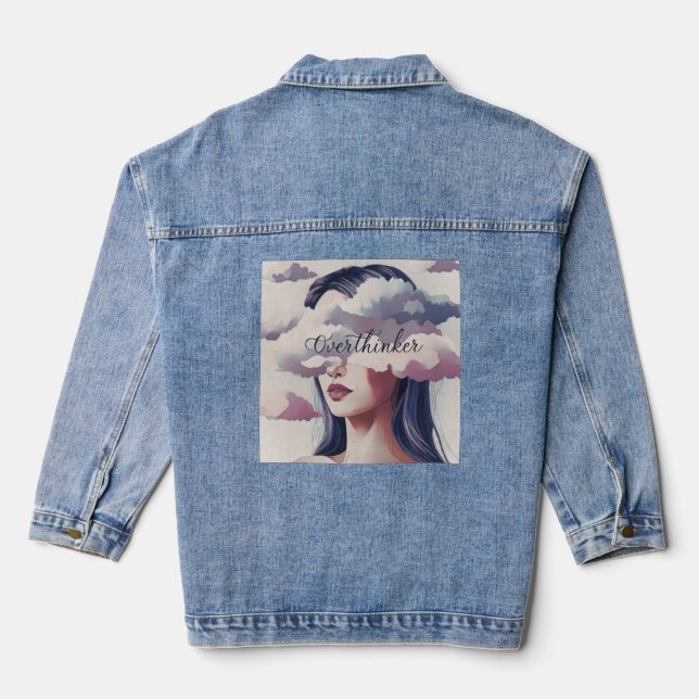 Overthinker Denim Jacket (Back)