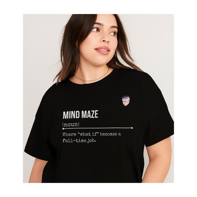 Overthinker T-Shirt – Funny Anxiety & Introvert  Tri-Blend Shirt (Creator Uploaded)