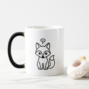 Overthinking Again Fox Magic Mug