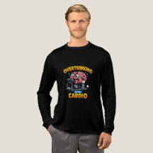 Overthinking Is My Cardio Funny Anxiety T-Shirt