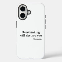 Overthinking Will Destroy You – Mindset Reminder