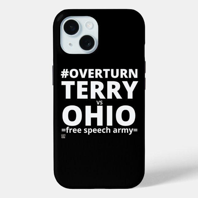   "OVERTURN TERRY vs OHIO" Case-Mate iPhone Case (Back)