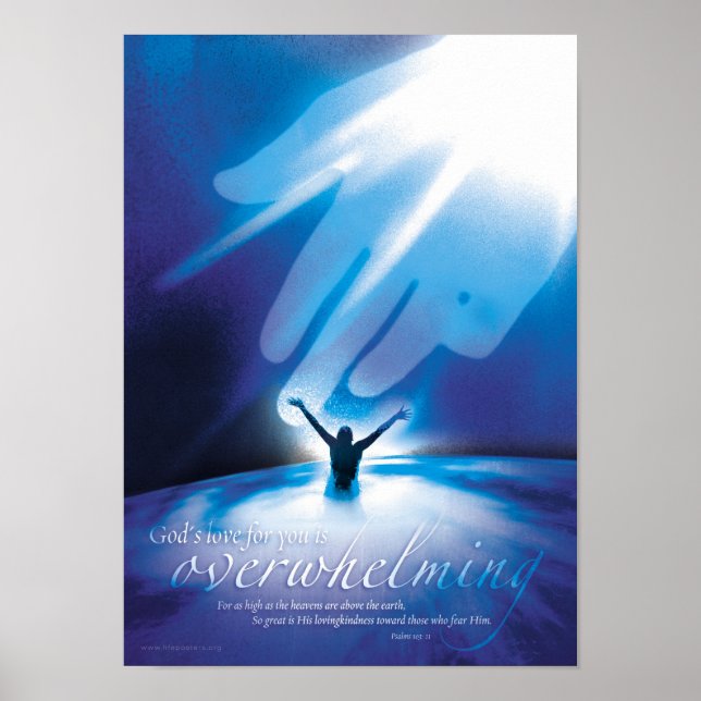 OVERWHELMING LOVE - Christian Religious Posters (Front)