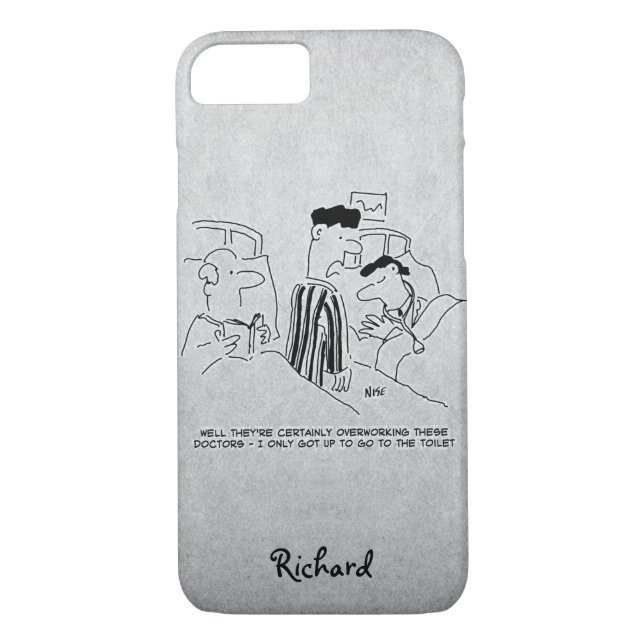 Overworked Hospital Doctors Case-Mate iPhone Case (Back)