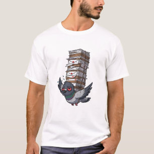 Overworked Messenger T-Shirt