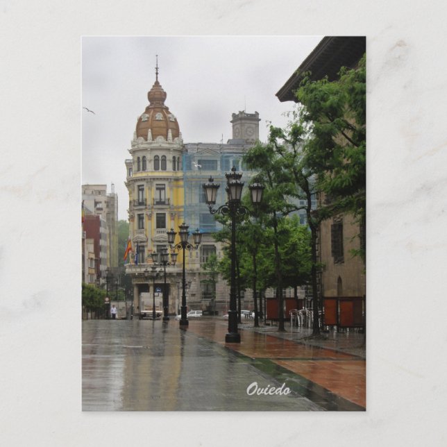 Oviedo, Asturias postcard (Front)