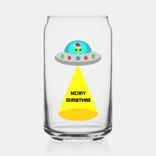 OVNI de Noël Ho Ho Alien soucoupe volante Personna