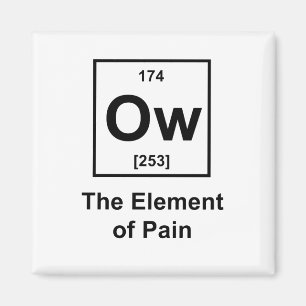 Ow, The Element of Pain Magnet