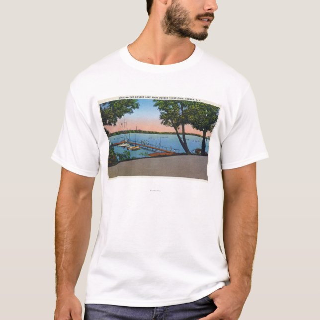 Owasco Yacht Club View of Owasco Lake T-Shirt (Front)