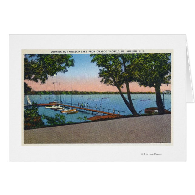 Owasco Yacht Club Vue du lac Owasco (Devant horizontal)