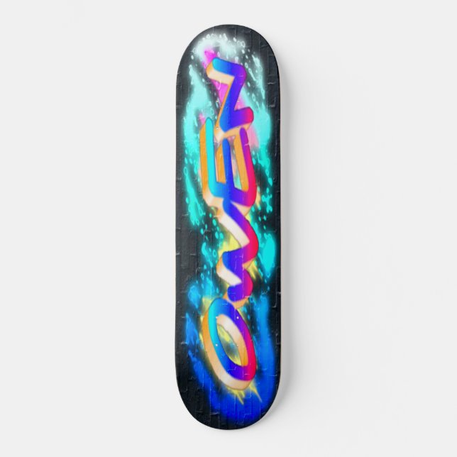 OWEN Customized Graffiti Skateboard (Front)