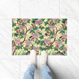 Owen Jones Chinoiserie Botanical Mouse Pattern Doormat