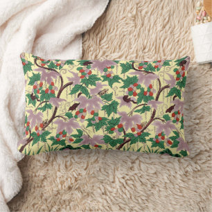 Owen Jones Chinoiserie Botanical Mouse Pattern Lumbar Pillow