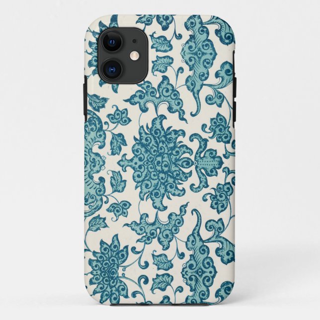Owen Jones Ex.'s of Chinese Ornament, Blue-Green Case-Mate iPhone Case (Back)