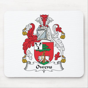 Owens Family Crest Mouse Pad