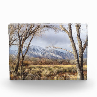 Owens Valley Mountain View of Mt. Tom Photo Block