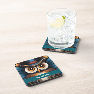 Owl 4 coaster
