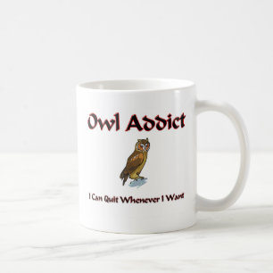 Owl Addict Coffee Mug