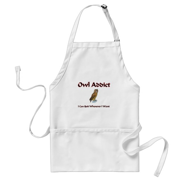 Owl Addict Standard Apron (Front)