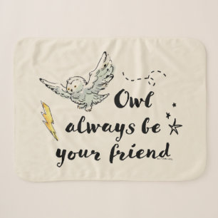 Owl Always Be Your Friend Sherpa Blanket